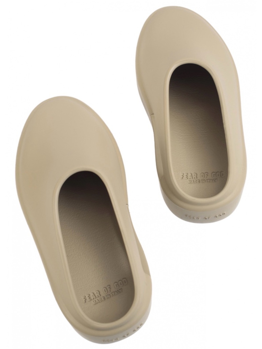 Fear of God Kids Slip-On Mules / Slides – Beige | Size 11